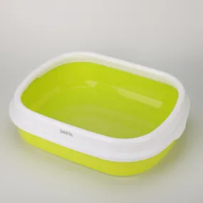 Skatrs Litter Tray for Cats (Green)