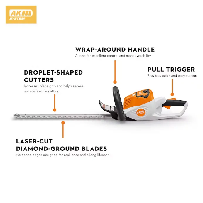 Stihl | HSA 50 20" Battery Hedge Trimmer | w/ AK 10 and AL 101 Charger (4521 011 3541 US)