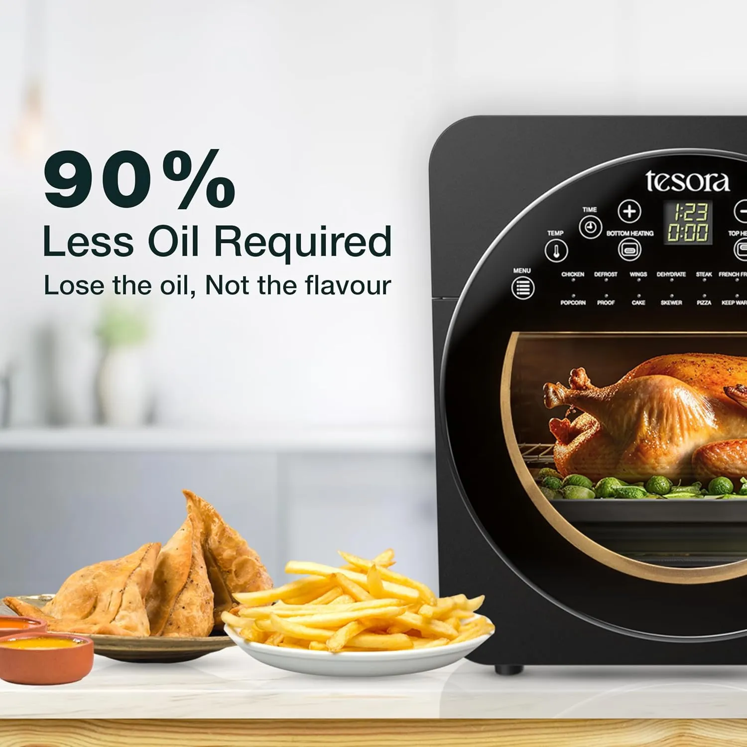 Tesora Digital Air Fryer Oven 14.5L