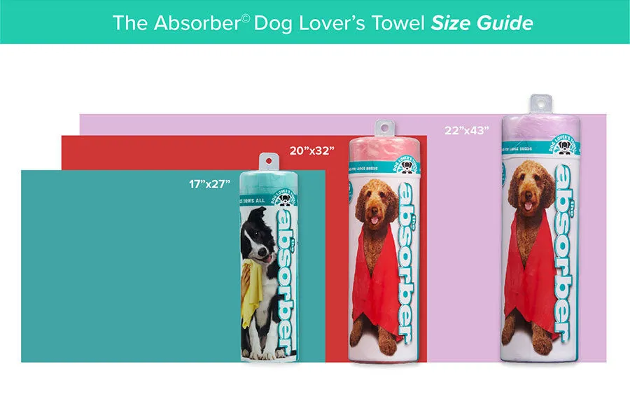 The Absorber® Dog Lover's Towel (17 in. x 27 in.)