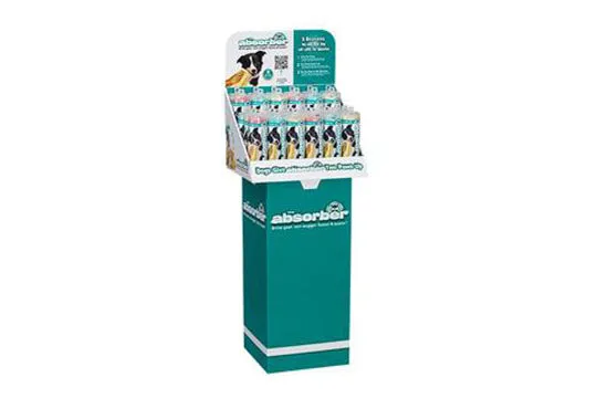 The Absorber® Dog Lover's Towel, Floor Display