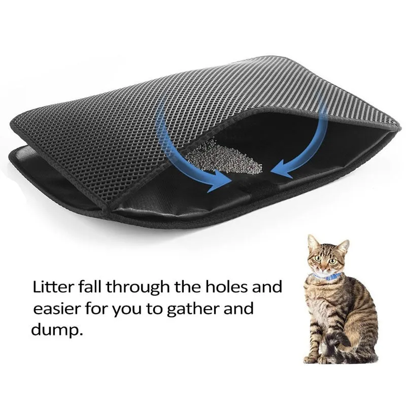 Waterproof Double Layer CAT Litter Mat