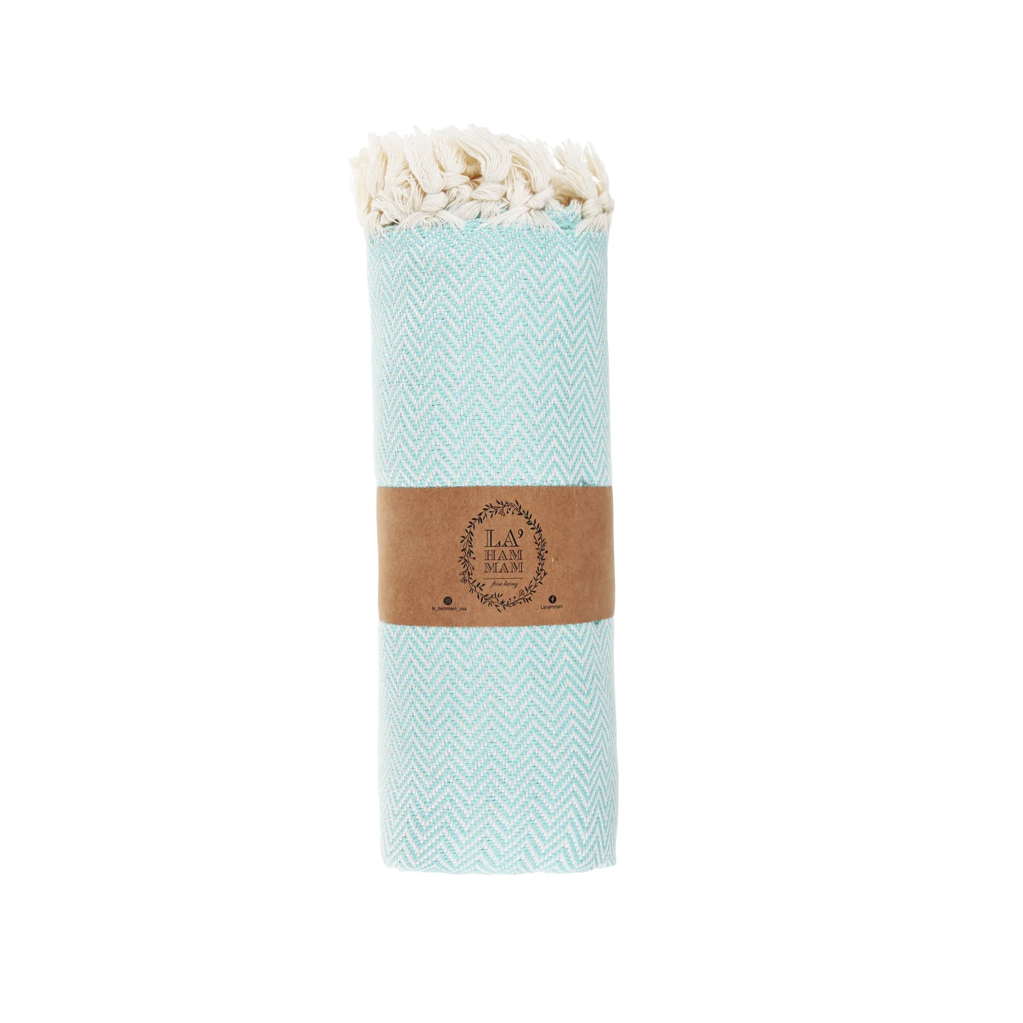 Zigzag Throw Blanket Pure Cotton 72"x50"