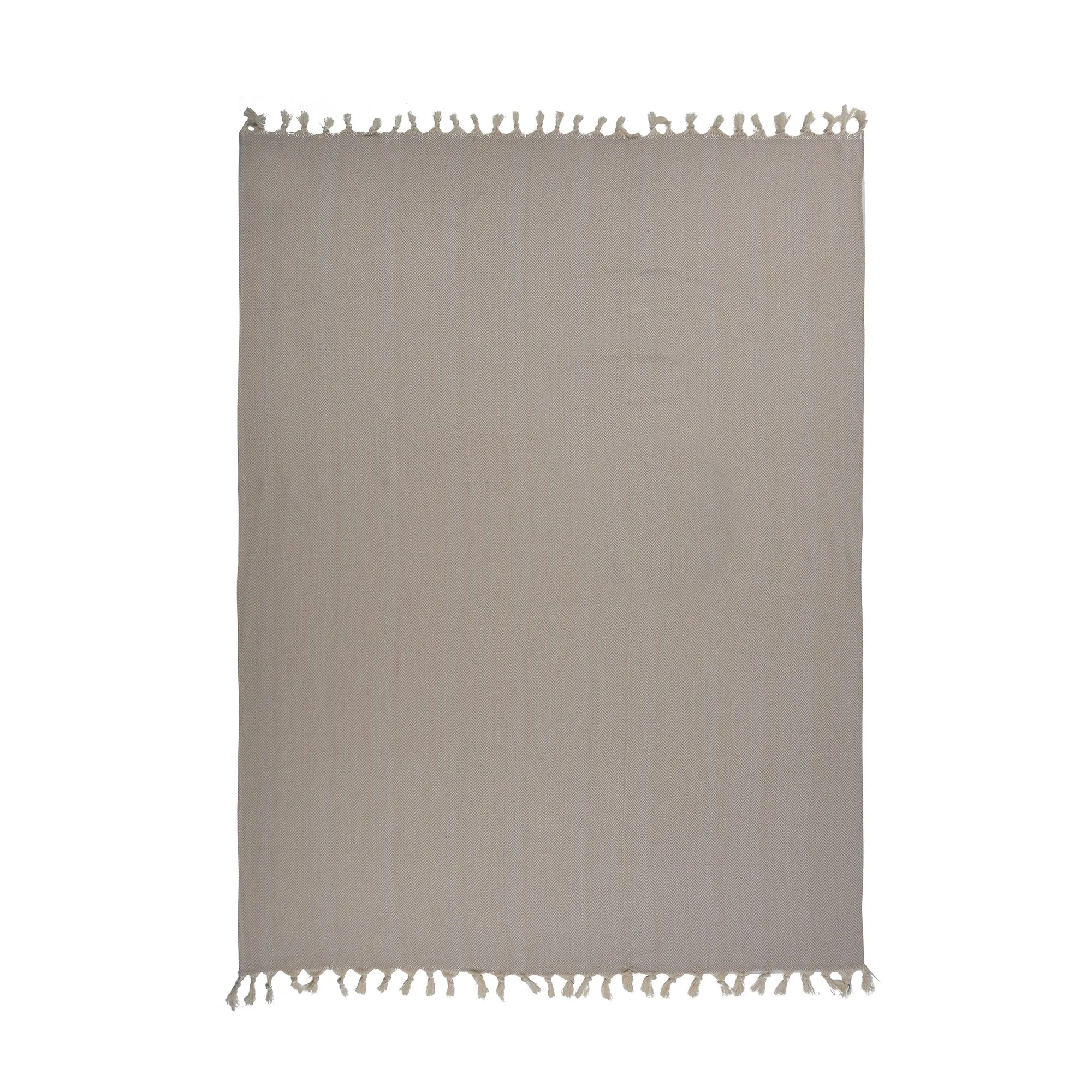Zigzag Throw Blanket Pure Cotton 72"x50"