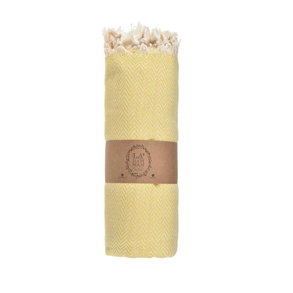 Zigzag Throw Blanket Pure Cotton 72"x50"