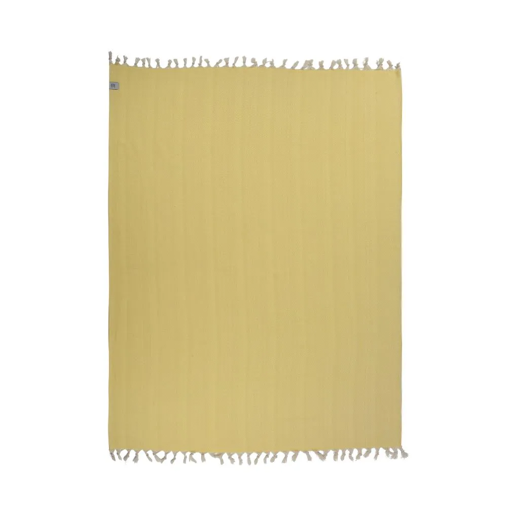 Zigzag Throw Blanket Pure Cotton 72"x50"
